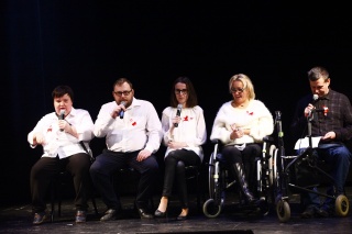Gala Integracyjna Osób Niepełnosprawnych w ramach Twórczości Bez Barier pod nazwą „ Tobie Ojczyzno”.