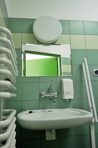 Przygotowywanie izolatorium w białogardzkim szpitalu