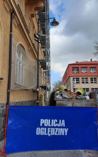 Tragiczny wypadek podczas wymiany dachu na budynku Starostwa Powiatowego