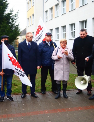 Obchody 40. rocznicy spacyfikowanego strajku okupacyjnego w ZZE Unitra-Unitech w Białogardzie