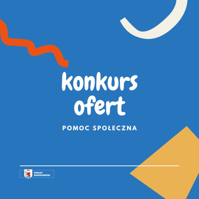 Konkurs ofert z zakresu pomocy społecznej