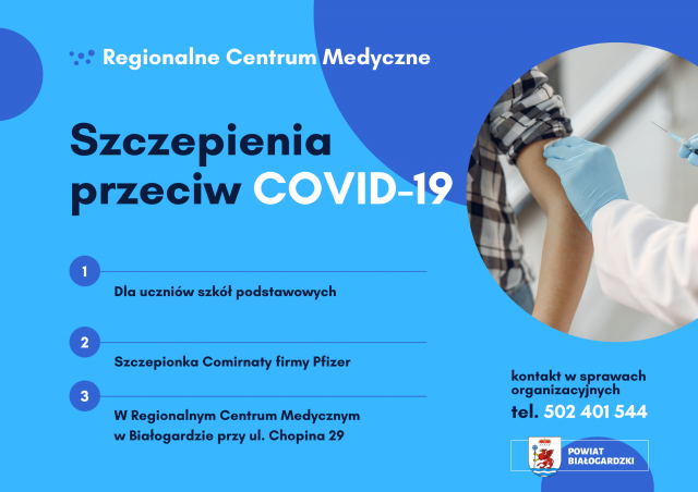 Szczepienia przeciw COVID-19 dla uczniów