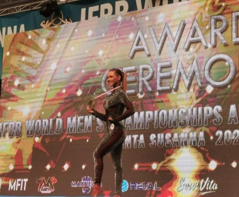 Mistrzyni Pucharu Świata w Fitness Artystycznym - Aleksandra Kubińska