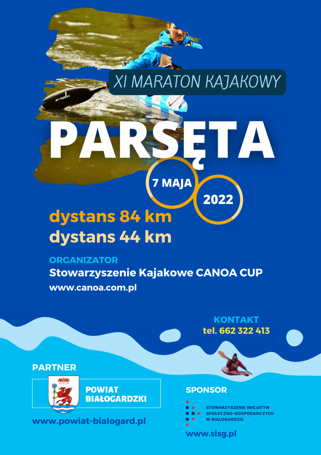 XI Maraton Kajakowy Parsęta