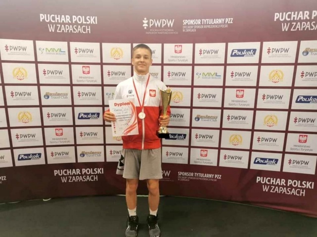 III Puchar Polski kadetów. Srebrny medal dla Bartosza Lisa