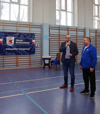 Otwarte Mistrzostwa Białogardu w tenisie stołowym szkół podstawowych i osób niepełnosprawnych pod patronatem starosty białogardzkiego Piotra Pakuszto | 22 lutego 2023