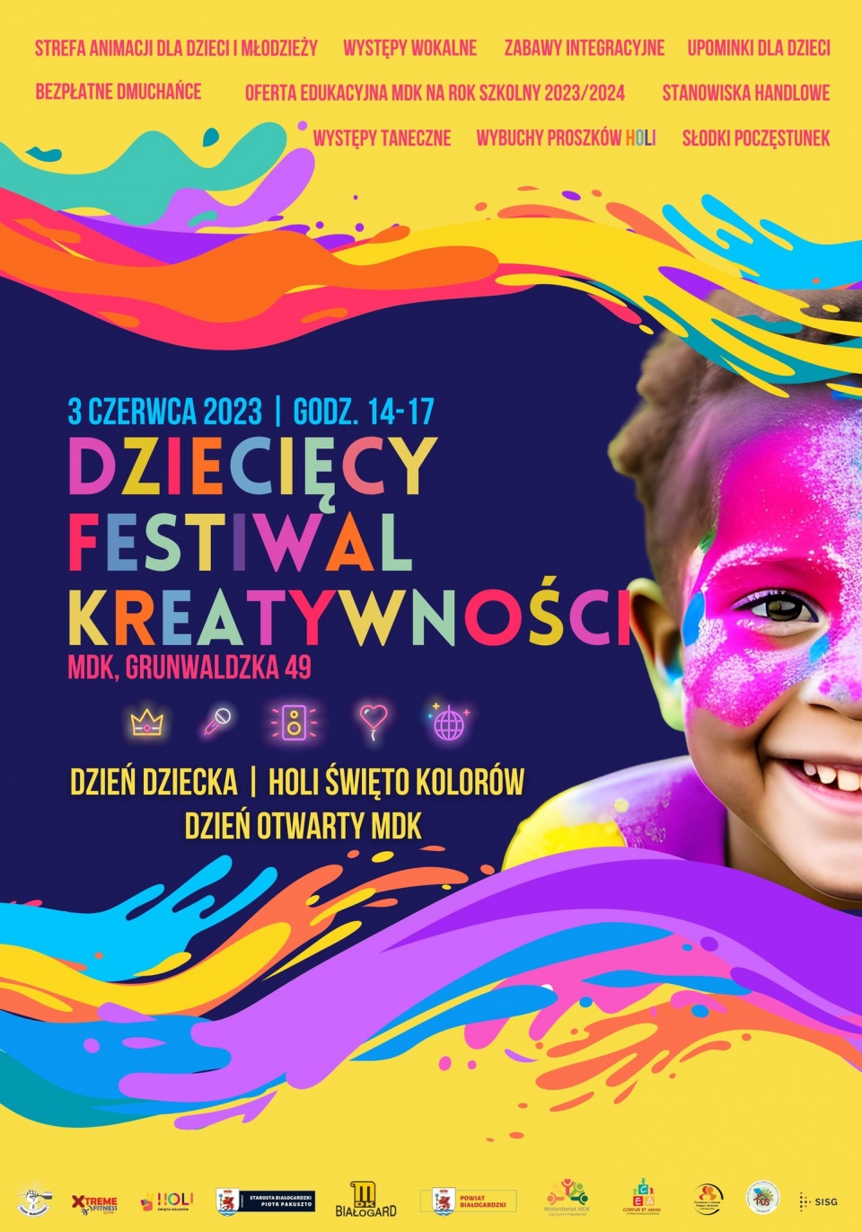 Dziecięcy Festiwal Kreatywności w Białogardzie