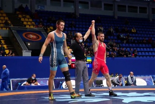 KYIV OPEN WRESTLING CUP 2020. Złoty medal Zbigniewa Baranowskiego z AKS Białogard