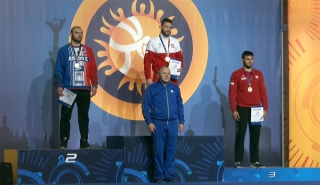 KYIV OPEN WRESTLING CUP 2020. Złoty medal Zbigniewa Baranowskiego z AKS Białogard