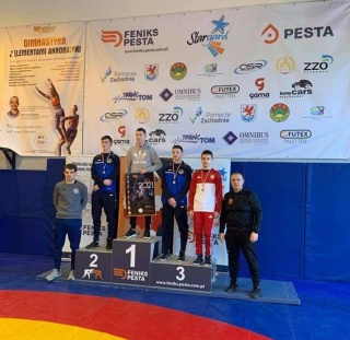 Mistrzostwa Województwa Kadetów w zapasach. Stargard, 6.03.2021