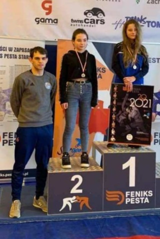 Mistrzostwa Województwa Kadetów w zapasach. Stargard, 6.03.2021