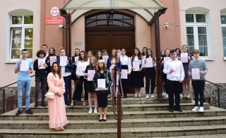 Zakończenie roku szkolnego 2020/2021 w Liceum Ogólnokształcącym im. Bogusława X w Białogardzie