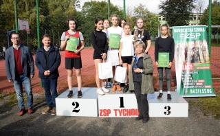 Mistrzostwa Powiatu Białogardzkiego w sztafetowych biegach przełajowych w Tychowie. AD 2021
