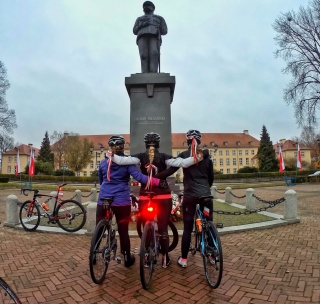 103 km na rowerach w 103. rocznicę odzyskania przez Polskę niepodległości
