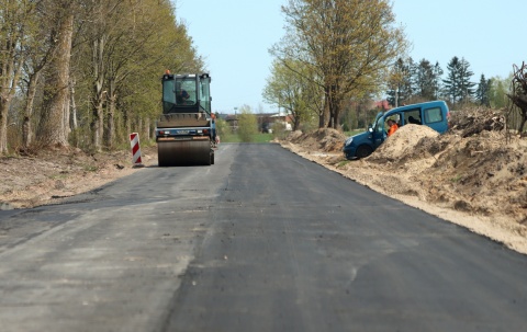 Przebudowa odcinka drogi 1170Z Pustkowo - Kościernica | maj 2023