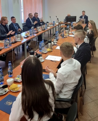 Inauguracyjne posiedzenie Młodzieżowej Rady Powiatu Białogardzkiego | 6 czerwca 2023