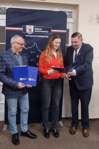 Sportowcy ULKS Tychowo uhonorowani przez starostę | XII 2023