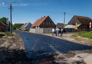 Przebudowa drogi w Doble | 31.07.2024