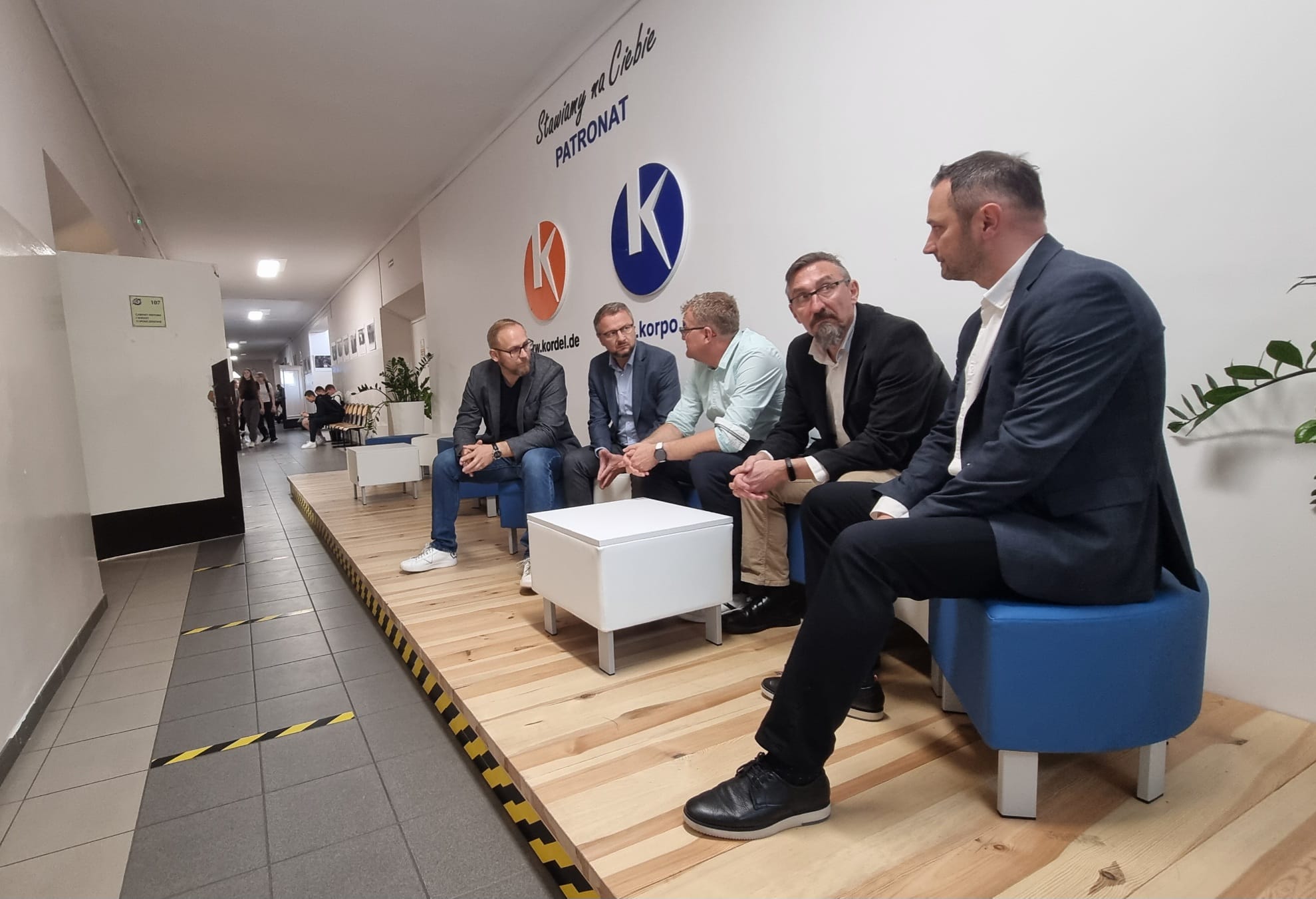 Wewnętrzna strefa relaksu w ZSP Białogard Wewnętrzna strefa relaksu w ZSP Białogard