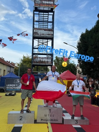 Sylwester Kemprowski, strażak z Białogardu, z tytułami mistrza Europy | 24.08.2025
